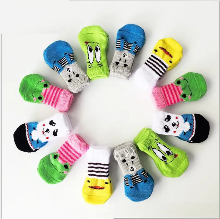 Colorful Animal Design Pet Dog Socks