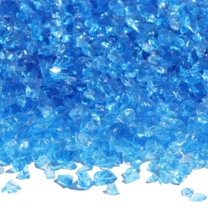 Colorful Irregular Crushed Glass Chips Fire Bowls Crafts DIY Decorative Vase Filler Eco Friendly Non Toxic Kitchen Bathroom