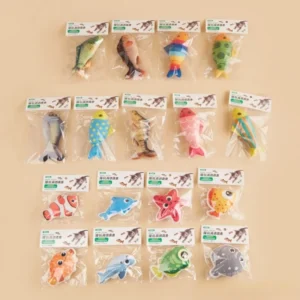 Colorful Marine Animal Catnip Toys for Cats Interactive Chew Pet Supplies