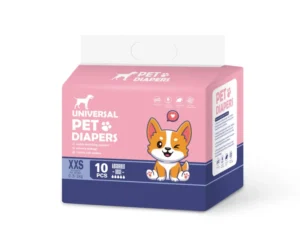 Colorful Pack Instant Lock Water Resistant Pet Sanitary Pants Non Reverse Leakage Feature Tailored Fit Stretch Sides Dog Diapers