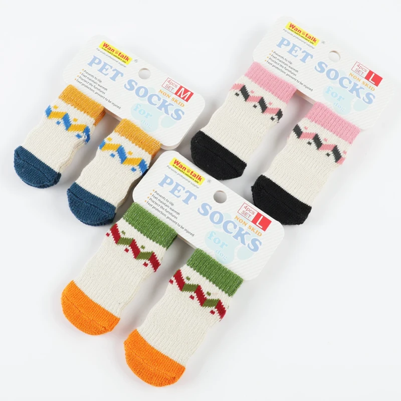 Colorful Pet Socks Cartoon Pet Socks Non slip Dog Socks