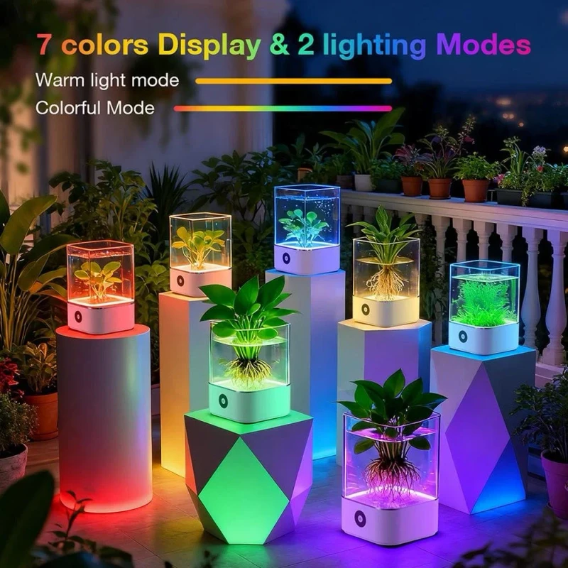 Colorful Portable Fish Tank Lamp LED Aquarium Night Light