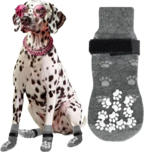 Colorful Puppy Apparel Breathable Cotton Pet Cat Dog Anti Slip Shoes Socks Designer Custom All Season Cute Customized Logo DOT