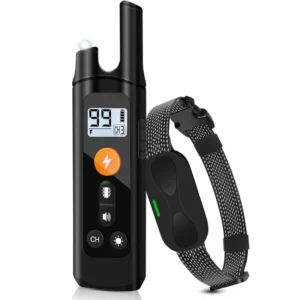 Colour Screen Anti Barking Dog Collar Beep Vibration Safe Shock No Barking Control