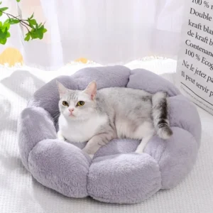 Comfortable Modern Winter Dog Cat Pet Bed Solid Plush Mat for Small Animals