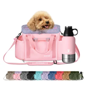 Comfortable Pet Lover Carrier Bag for Dogs Travel Carrier Pet Bags for Small Medium size Dogs Puppies Airline Approved