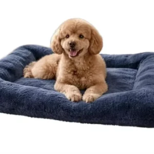 Comfortable Polyester Pet Bed for Cats Dogs Removable Washable Hand Wash Solid Color Non Slip Zippered All Seasons