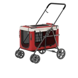 Comfortable & Sturdy Large Pet Stroller Durable Dog Carrier for Travel