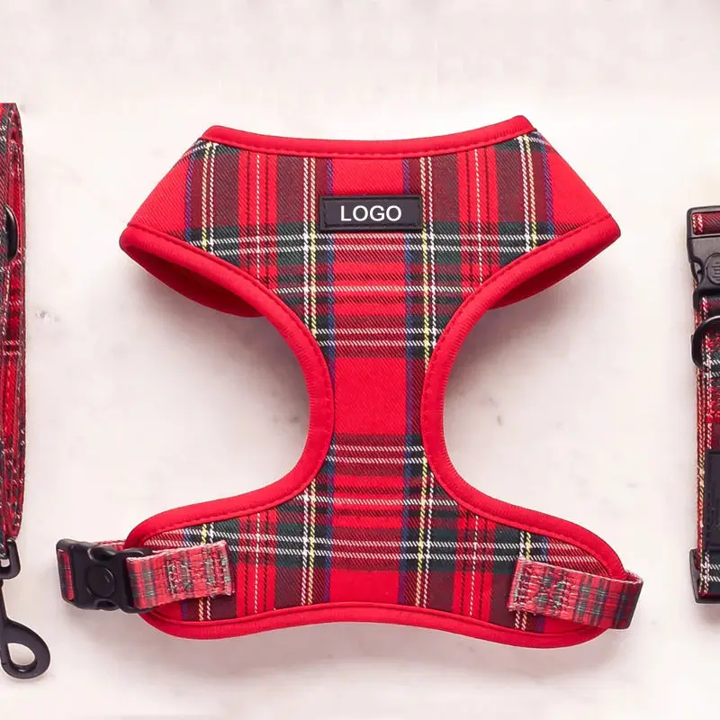 Comfortable and Adjustable Pet Harness for Active Dogs Multi-Colored Design Pet Dog Harness