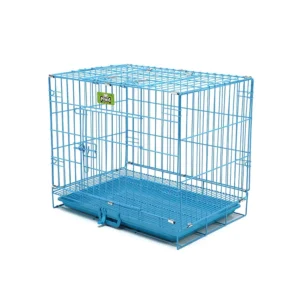 Commercial Metal Wire Rabbit Cages (Pink Blue Black) Breathable Iron Wire Design Eco Friendly for Small Animals Dogs