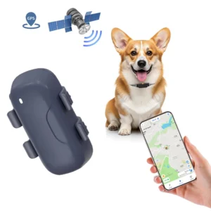 Compact GPS Dog Tracking Device with Unlimited Range Smart Pet Tracker