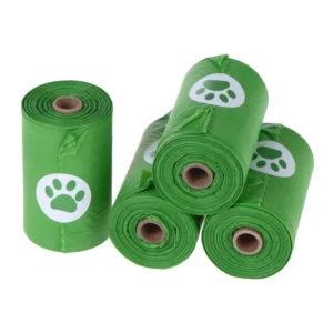 Compostable Disposable Pet Waste Bag Dog Poop Bag With Private Label