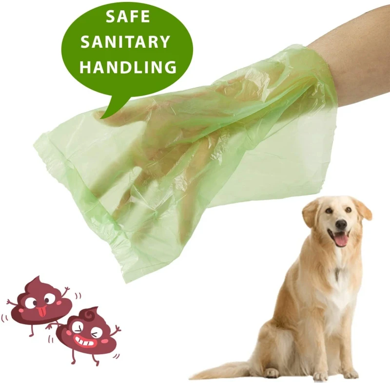Compostable Pet Waste Bags with Dispenser Poop Bags Supplies