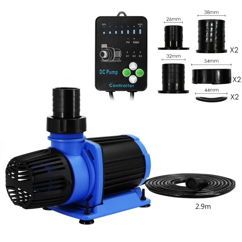 Controllable Marine Freshwater Fish Tank DC Aquarium Sump Amphibious Pump Plastic Aquarium Accessories