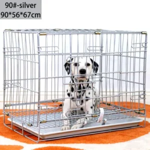 Convenience Foldable Pet Largewire Dog Cage Transportation Cage Indoor Pet Store Medium Breed Dog Training Cage