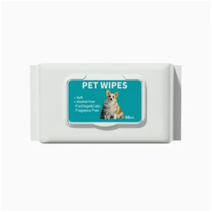 Convenient Disposable No Rinse Pet Wet Wipes for Cats and Dogs Easy Cleaning Supplies