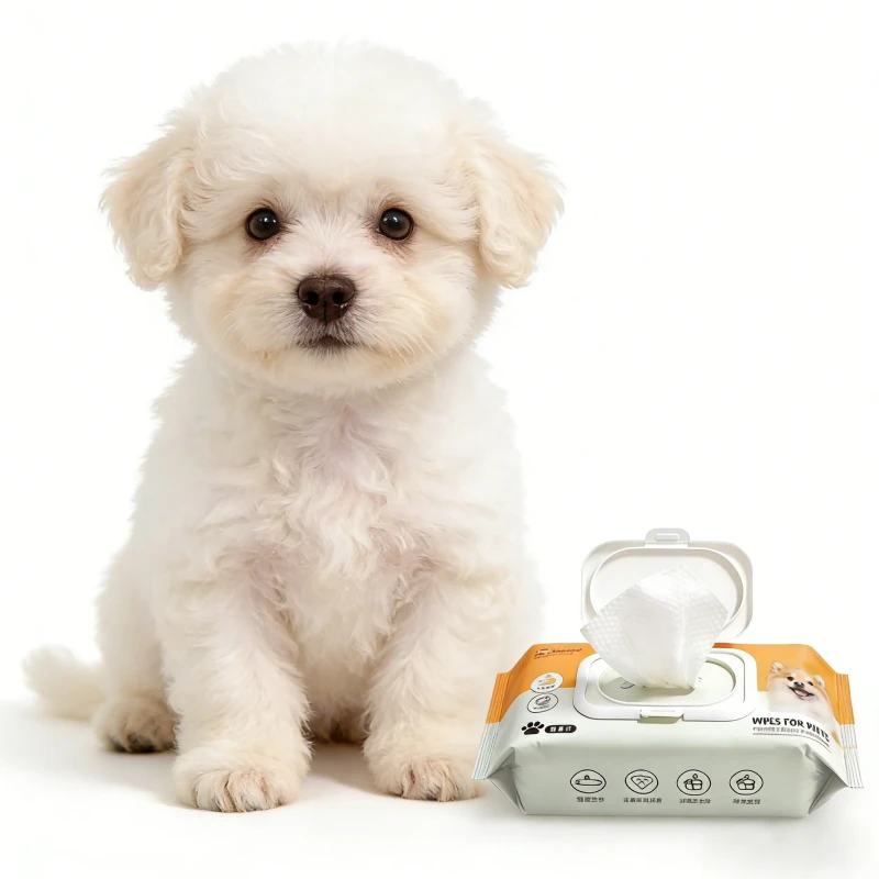 Convenient Disposable Pet Wet Wipes Dog Daily Cleaning for Home & Travel Dog Wet Wipes Cleaning Wipes