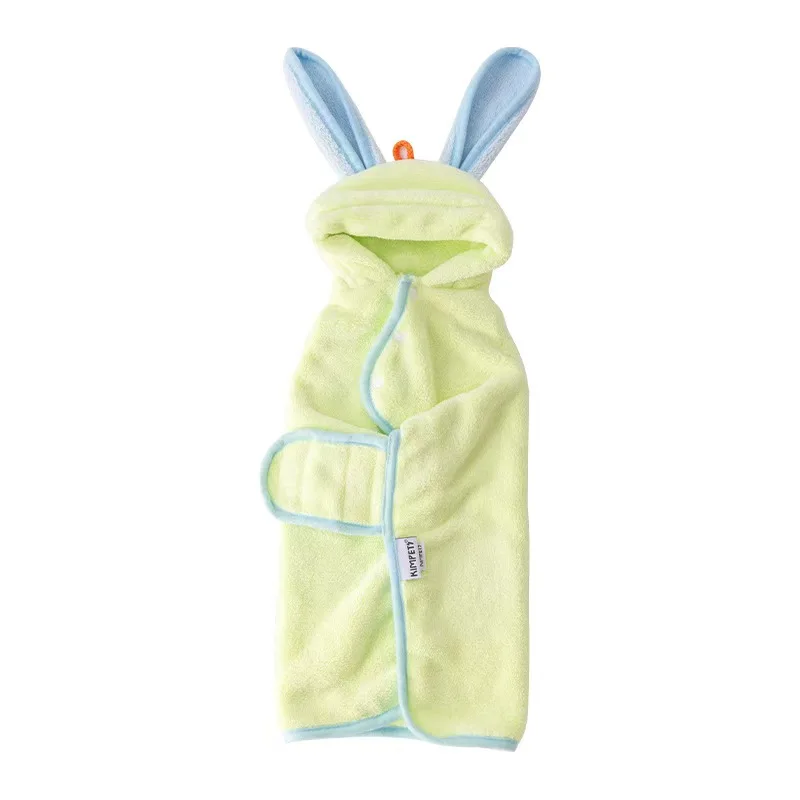 Coral Fleece Super Absorbent Pet Towel for Small Pets Cats and Dogs Bathroom Use