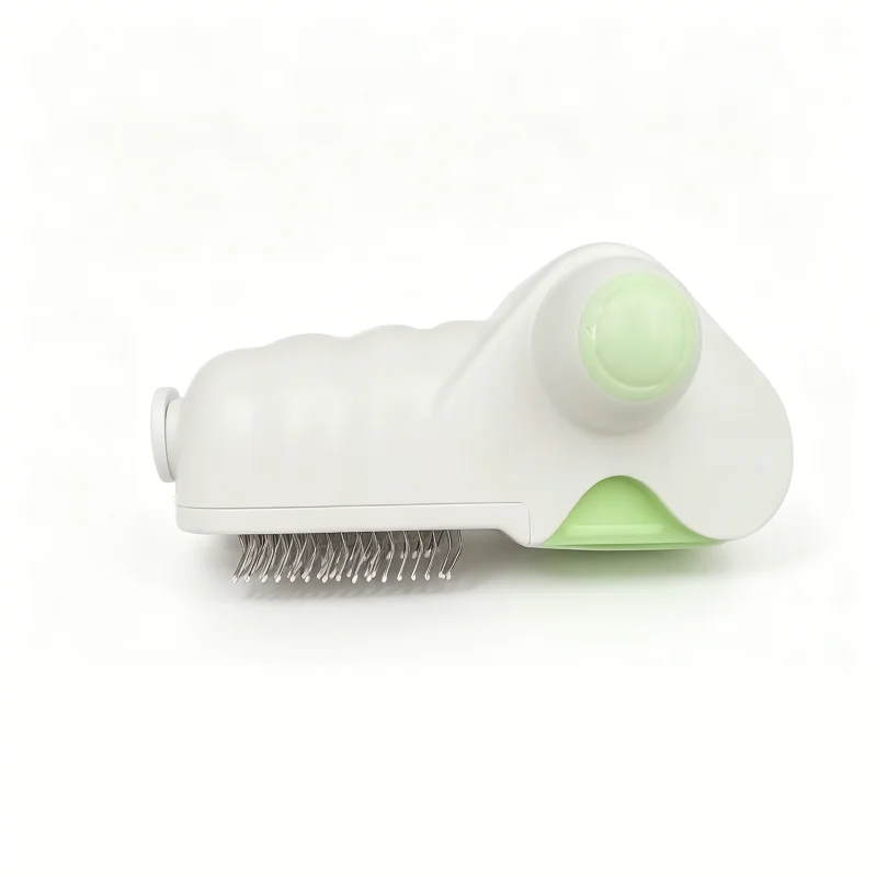 Cordless Steam Pet Clippers USB Rechargeable IPX7 Waterproof Anti static Spray Comb One touch Hair Removal Dogs Ceramics Plastic
