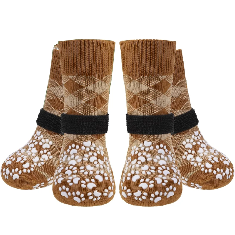 Cotton Polyester Cute Eco friendly All Seasons Daily Luxury Pets Dog Claw Shoes & Socks