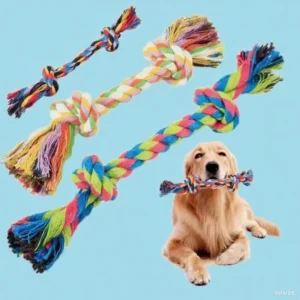 Cotton Rope Dog Toys Interactive Dog Play Bite Pet Supplies Small Large Toy Dog Chew Toy Rope
