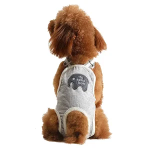 Cotton Washable Dog Diapers Reusable Pet Belly Bands Teddy Dog Period Pants Puppy Incontinence Underwear Dog Clothes