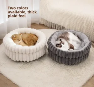 Cozy Thickened Winter Dog & Cat Small Animals Nest Pet Bed Moisture-Proof Warm Eco-friendly Cloth Type Hand Wash for Indoor Use