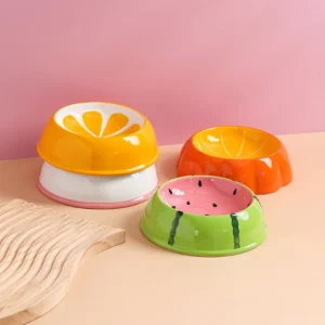 Creative High Quality Pet Bowl Ceramic Food Bowl Puppies Ceramic Feeders for Pets Drinking Eating Use