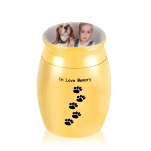 Cremation Urn Metal Urns Used for Cremation Funerals to Commemorate Dead Pets Relatives In Love Memory
