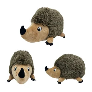 Cross Border New Hedgehog Dog Toys Eco Friendly Bite Resistant Plush Molars Squeak Squeak Sound for Pets