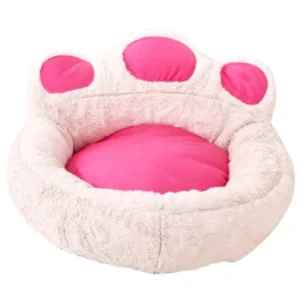 Cross border Cat Dog Pet Cage Thickened Non Slip Paw shaped Design Soft Warm Removable Washable Carton Packaging