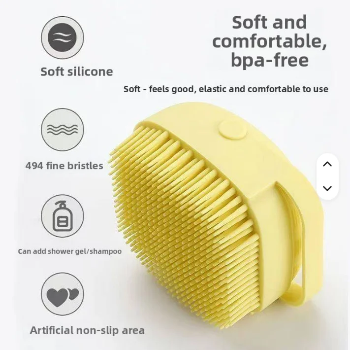 Cross border Explosions Dog Bath Pet Grooming Soft Hair Children's Baby Back Massage Brush All Seasons