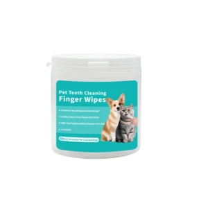 Cross border Pet Supplies Foreign Trade Antibacterial Nonwoven Fabric Disposable Dental Finger Cots Wet Wipes for Dog cat Oral