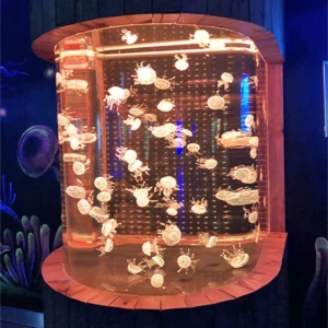 Custom Acrylic Marine Jellyfish Tank Aquariums & Accessories Glass Eco friendly 5L