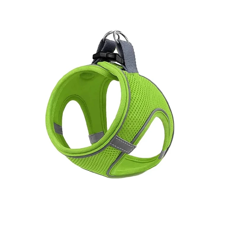 Custom Adjustable Quick Release Buckle Soft Padded Lining Breathable Mesh Dog Harness for Daily Outdoor Activities