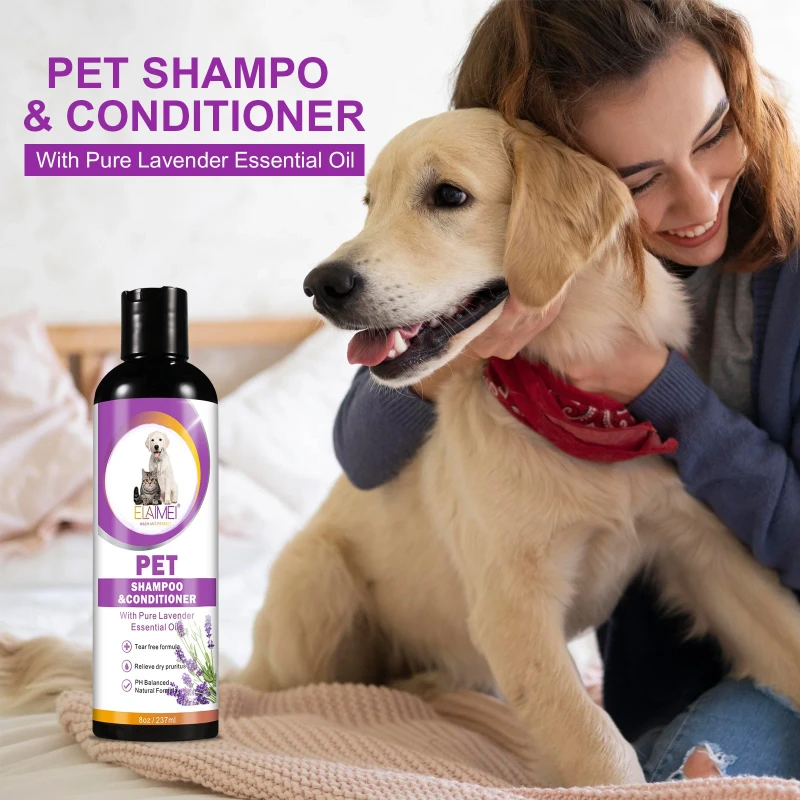 Custom Anti-Itch Pet Shampoo and Conditioner for Dogs