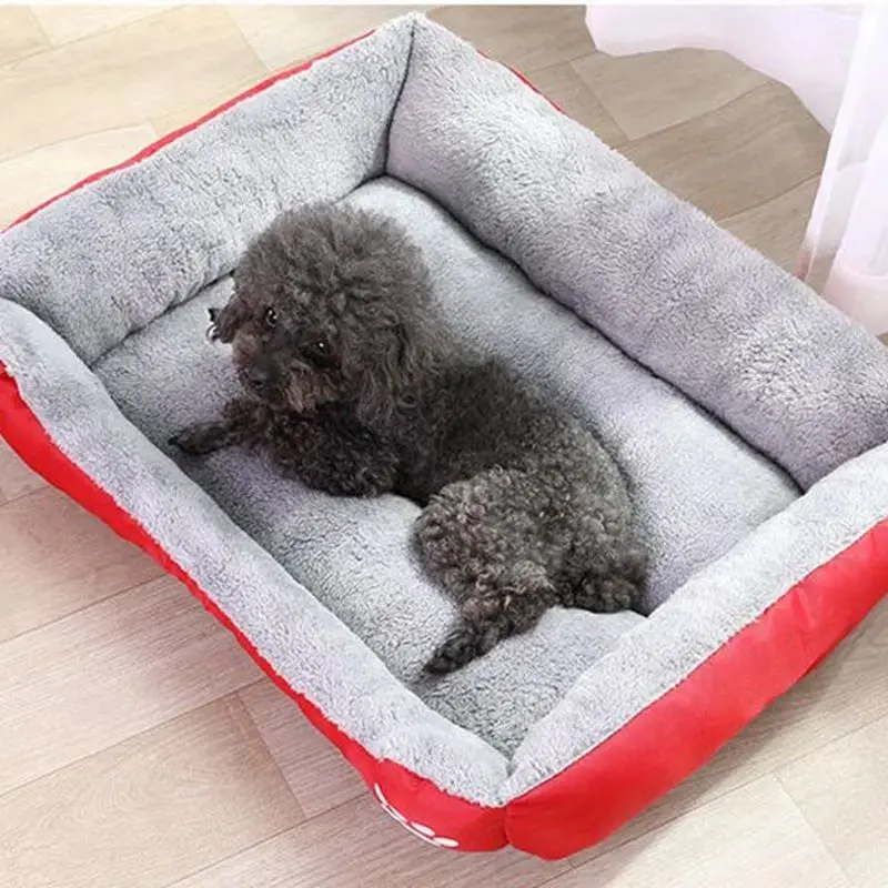 Custom Breathable Dog Sofa Bed Dual Use Double Sided Pet Beds & Accessories Dog Nest Large Rectangle Pet Cat Beds