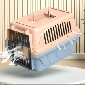 Custom Bulk Order Pet Travel Carrier Model Multiple Sizes Available for Supplier Durable Plastic Dog Crate