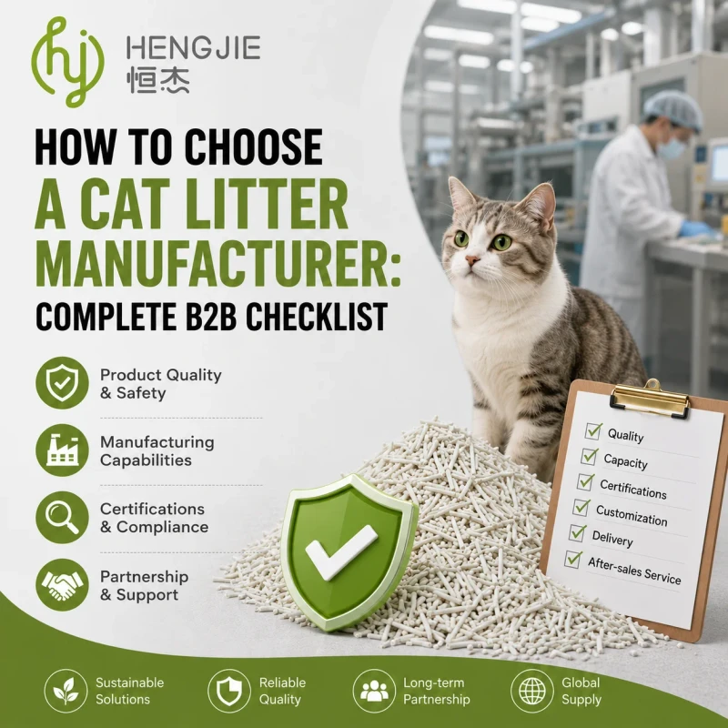 Custom Cat Litter OEM Low MOQ ISO Certified Tofu Cat Litter for Distributors