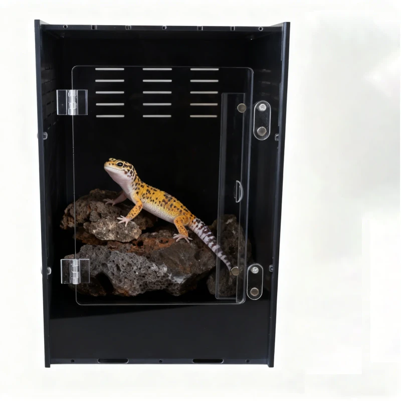 Custom Classic Solid 25 Gallon Reptile Cage Snake Chameleon Terrarium Geckos Frogs Arboreal Reptile Enclosure Box
