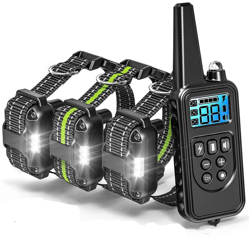 Custom Color Dog Trainer Remote Control Collar Barking Stopper for Dog Training Anti Barking Device