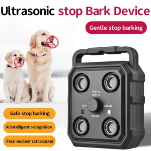 Custom Colors Automatic Ultrasonic Bark Stopper for Dog Training Plastic Pet Training Supplies