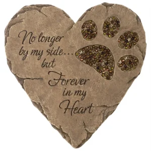 Custom Designed European Style Heart Shaped Pet Urn Pet Ashes Funeral Supplies Slab