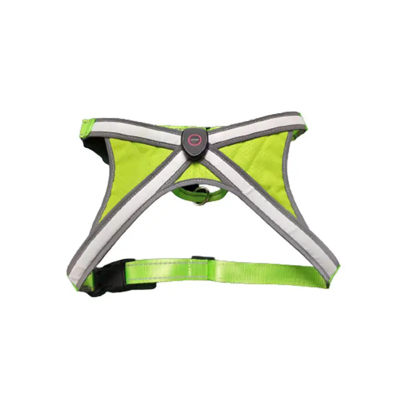 Custom Designer Safety Full Body Protection Heavy Duty LED Light Pet Dog Harness