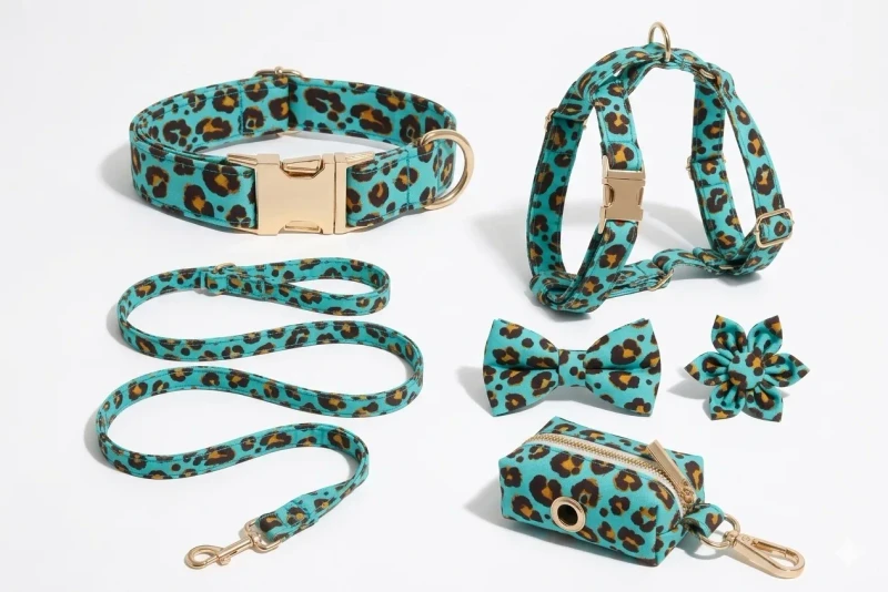 Custom Dog Harness for Small Medium Large Dogs Personalized Name Harness Soft Adjustable Pet Harness for Daily Walks