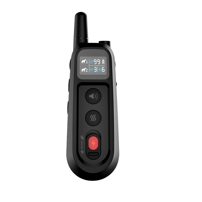 Custom Dog Repeller Remote Training Collar Anti Bark Device IP67 Waterproof Rechargeable for Dogs