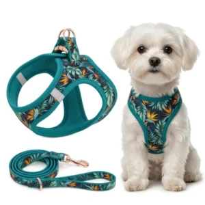 Custom Dog Step In Harness Pet Harness Soft Air Mesh Reflective No Pull Pet Vest for Dogs Cats