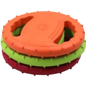 Custom EVA Dog Training Frisbee Eco Friendly Pet Toy Supplies Handmade Fabrication Services