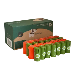Custom Eco Friendly Biodegradable Plastic Dog Poop Bag Dispenser for Small Animals Convenient Pet Waste Disposal