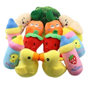 Custom Eco Friendly Pet Dog Plush Toys Interactive Movement Pet Chew Squeak Toys Plush Pet Dog Toy